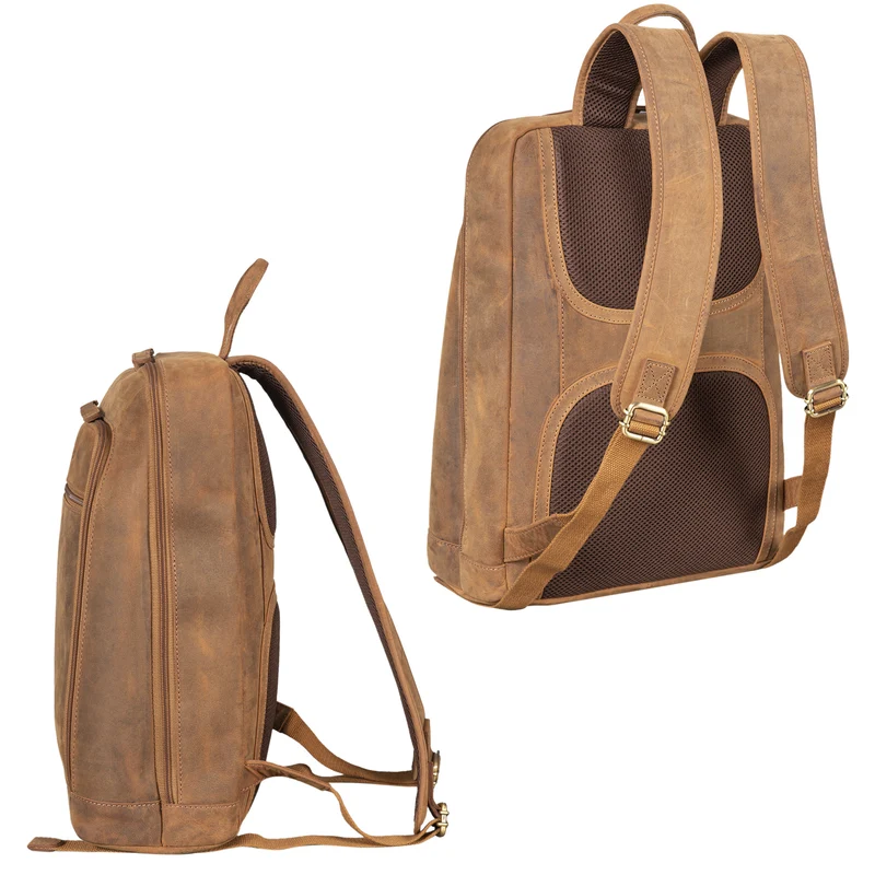 "Watson" Laptop Rucksack 15.6 Zoll Leder