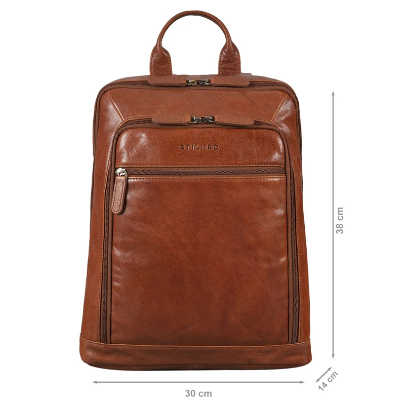 "Watson" Laptop Rucksack 15.6 Zoll Leder