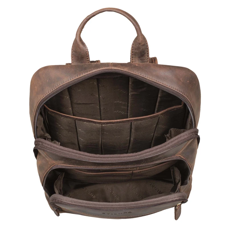 "Watson" Laptop Rucksack 15.6 Zoll Leder
