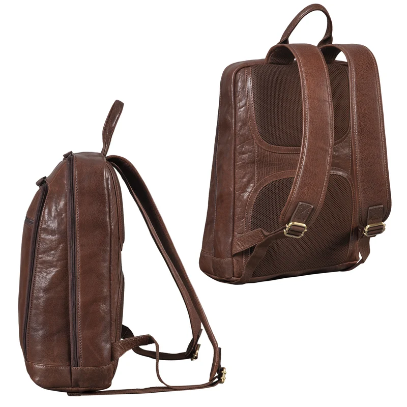 "Watson" Laptop Rucksack 15.6 Zoll Leder