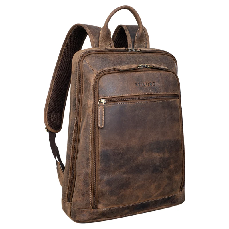 "Watson" Laptop Rucksack 15.6 Zoll Leder