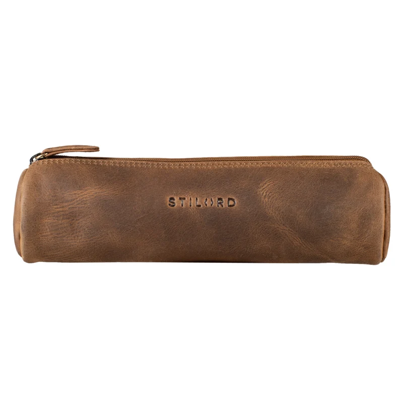 "Miller" Federmappe Leder Rund