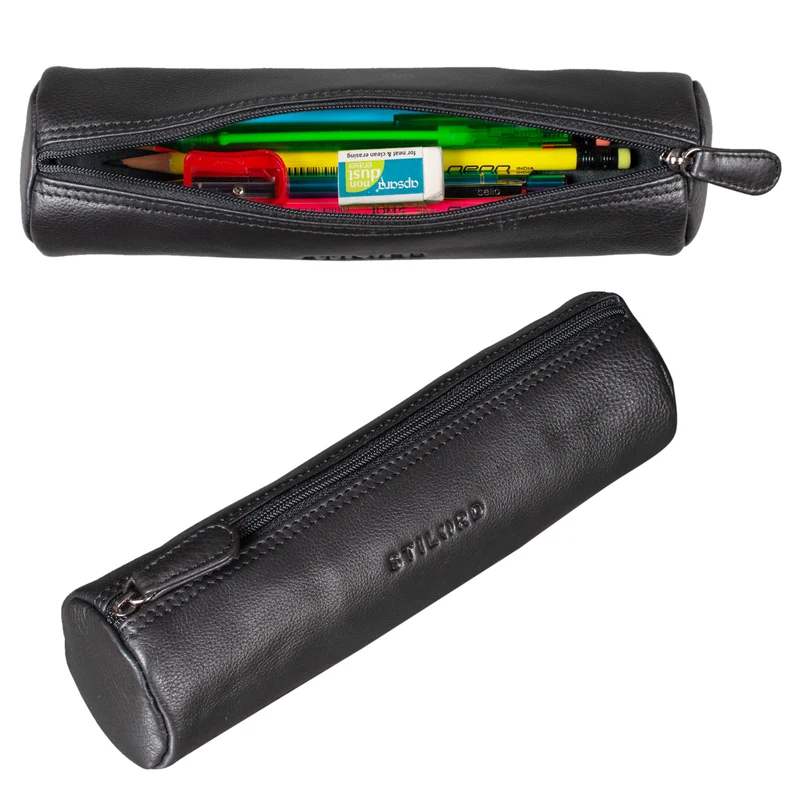 "Miller" Federmappe Leder Rund