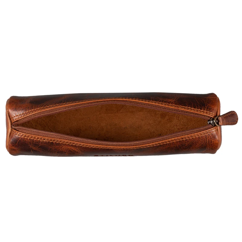 "Miller" Federmappe Leder Rund
