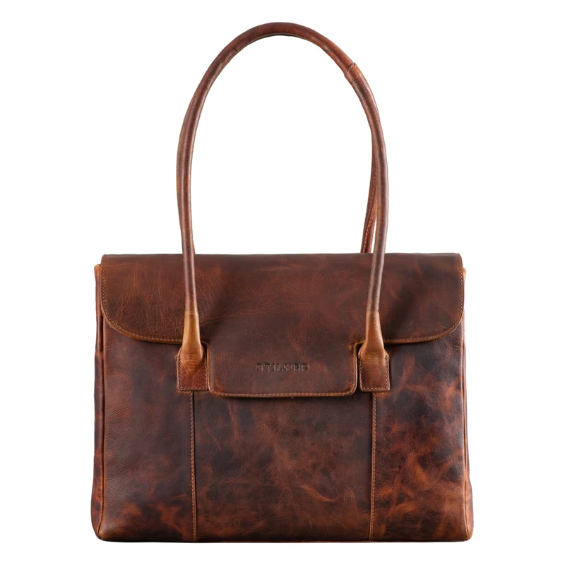 "Carrie" Handtasche Shopper Damen Leder Umhängetasche