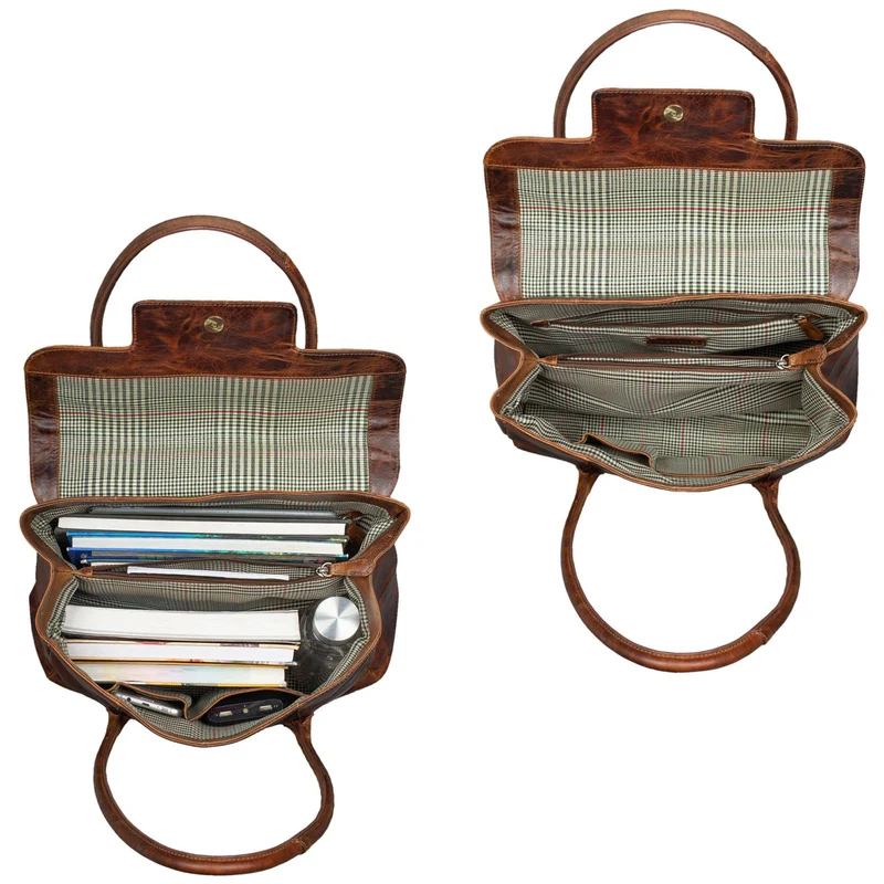 "Carrie" Handtasche Shopper Damen Leder Umhängetasche