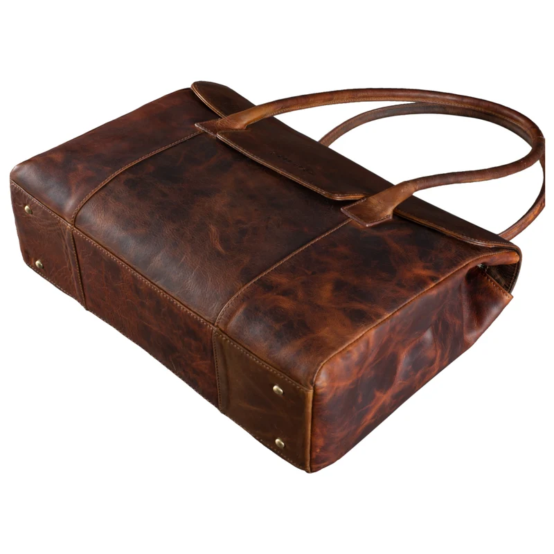 "Carrie" Handtasche Shopper Damen Leder Umhängetasche