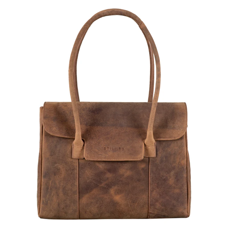 "Carrie" Handtasche Shopper Damen Leder Umhängetasche