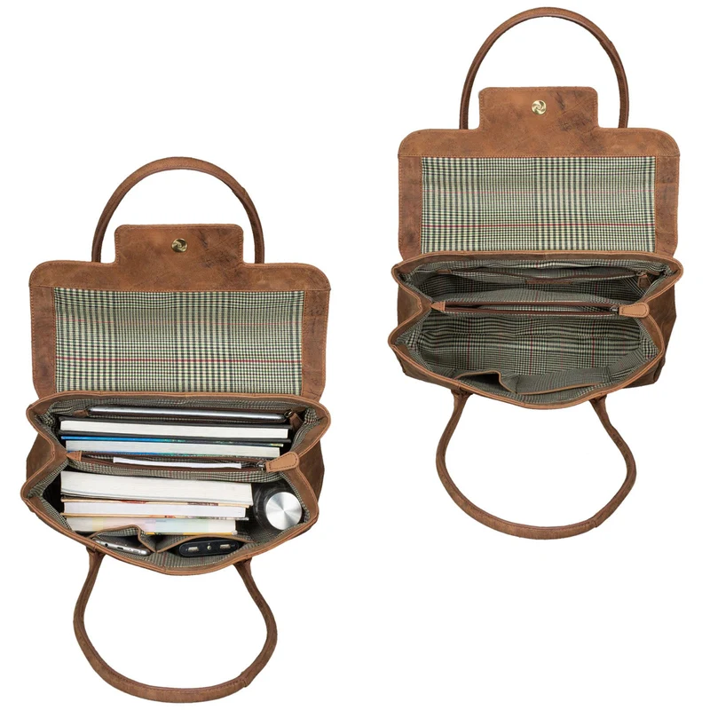 "Carrie" Handtasche Shopper Damen Leder Umhängetasche