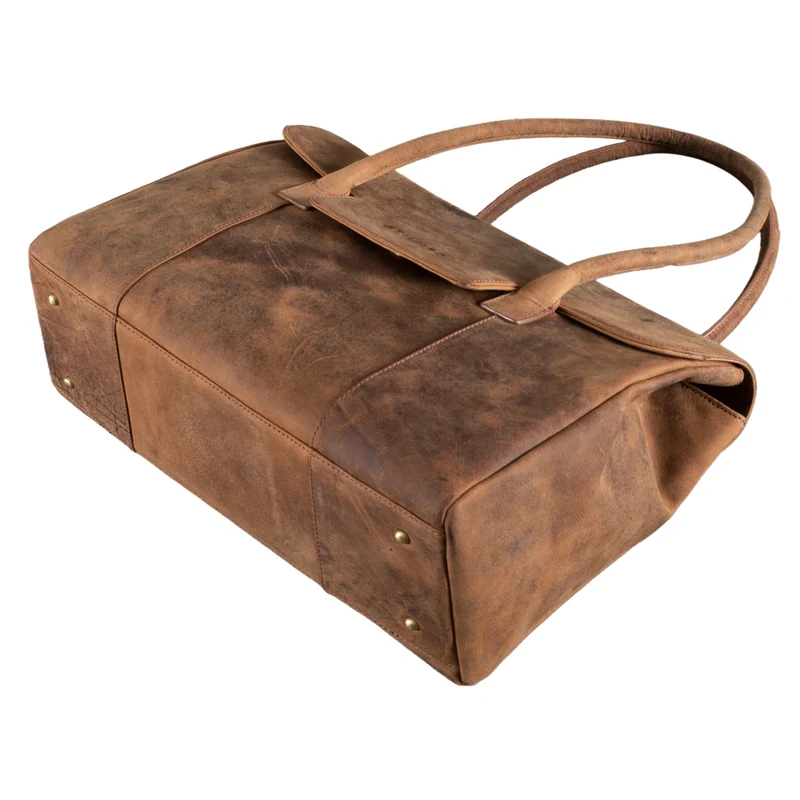 "Carrie" Handtasche Shopper Damen Leder Umhängetasche