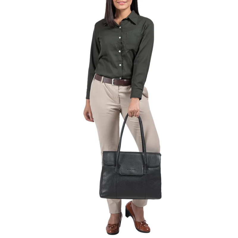 "Carrie" Handtasche Shopper Damen Leder Umhängetasche