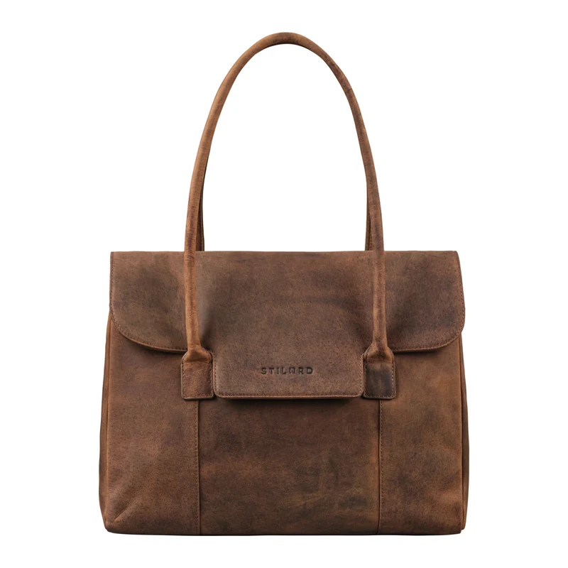 "Carrie" Handtasche Shopper Damen Leder Umhängetasche