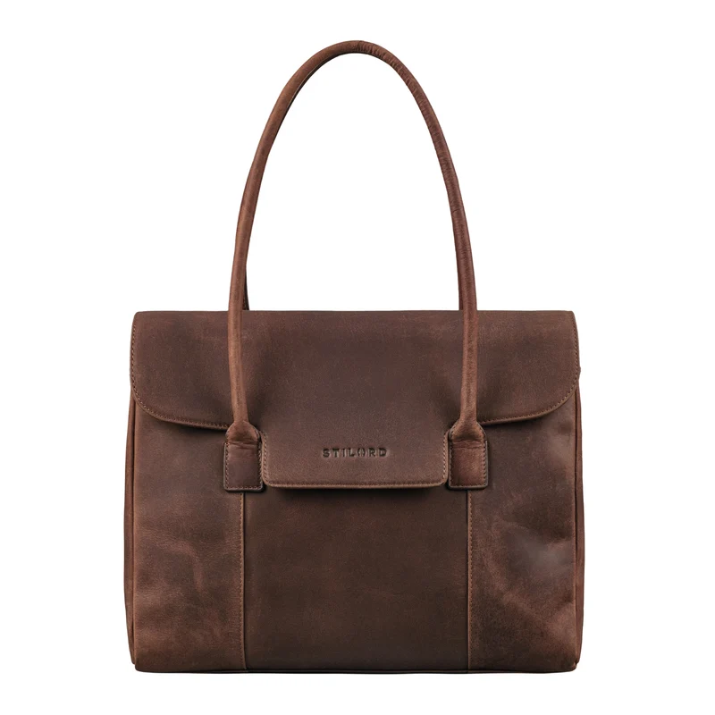"Carrie" Handtasche Shopper Damen Leder Umhängetasche