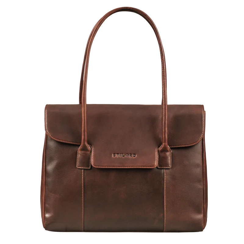 "Carrie" Handtasche Shopper Damen Leder Umhängetasche