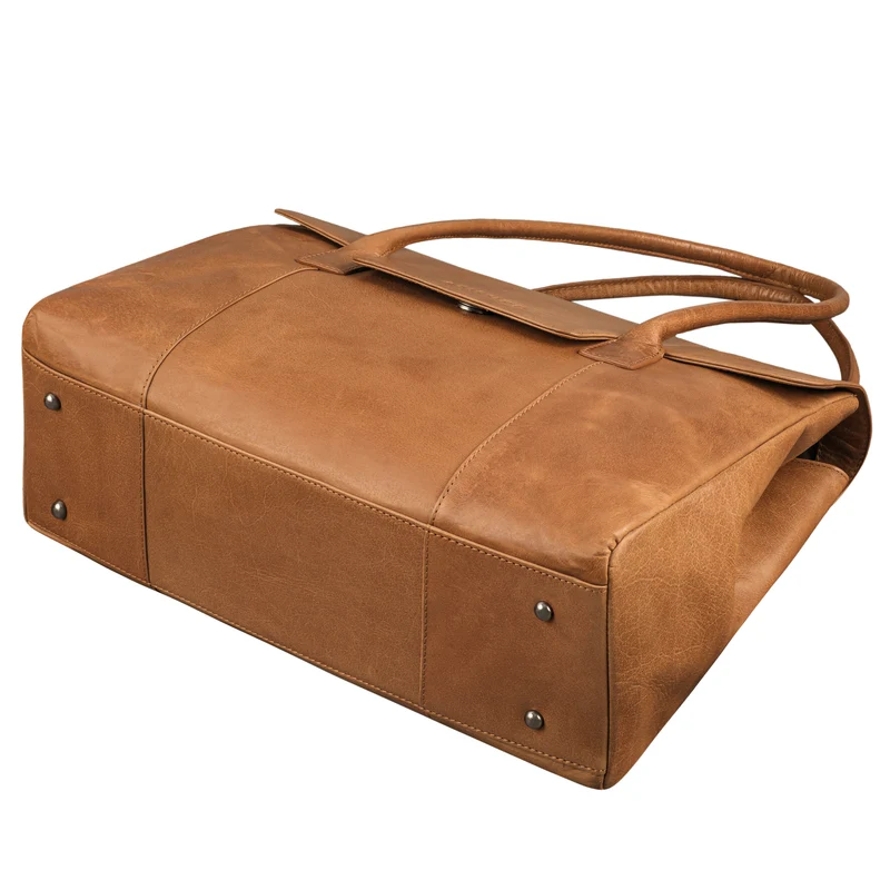 "Carrie" Handtasche Shopper Damen Leder Umhängetasche