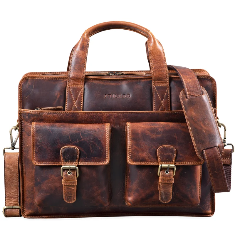"Augustus II" Businesstasche Leder