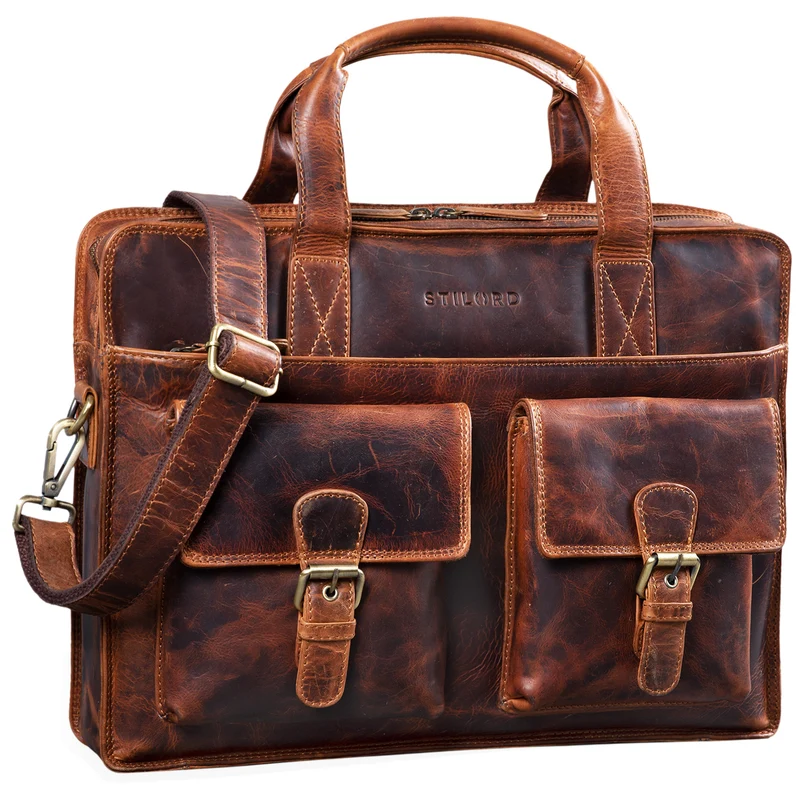 "Augustus II" Businesstasche Leder
