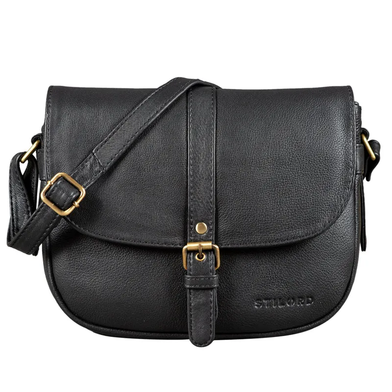 "Leni" Damen Umhängetasche Leder Handtasche