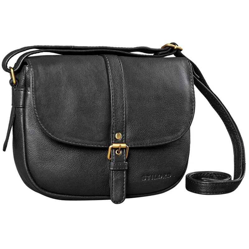 "Leni" Damen Umhängetasche Leder Handtasche