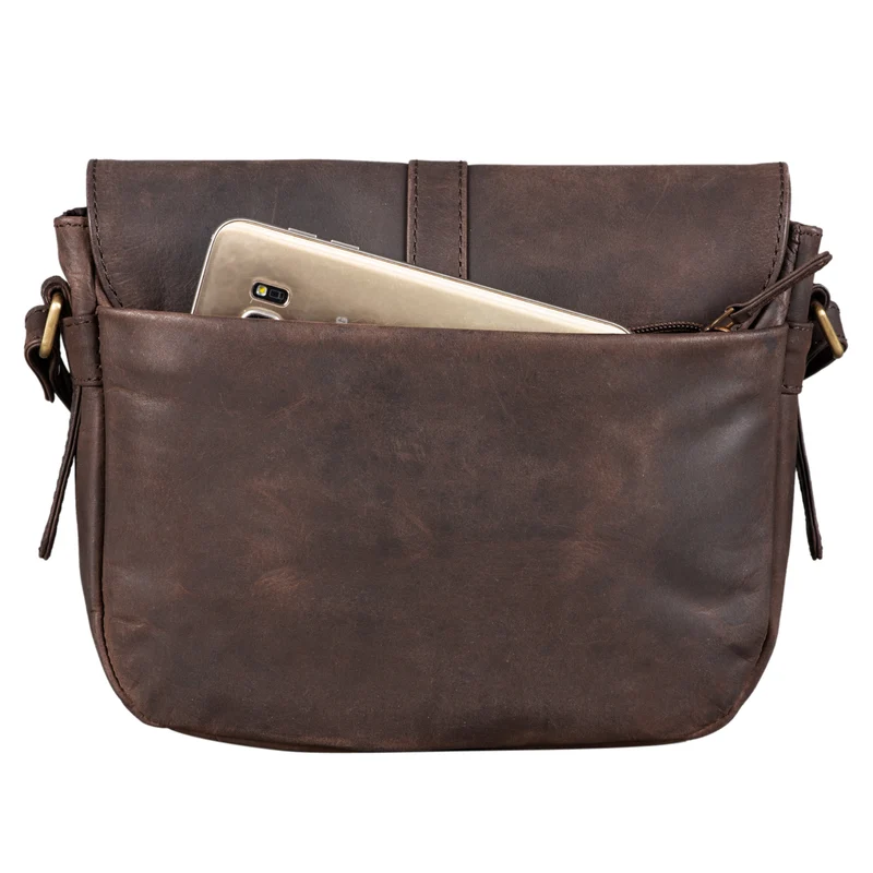 "Leni" Damen Umhängetasche Leder Handtasche