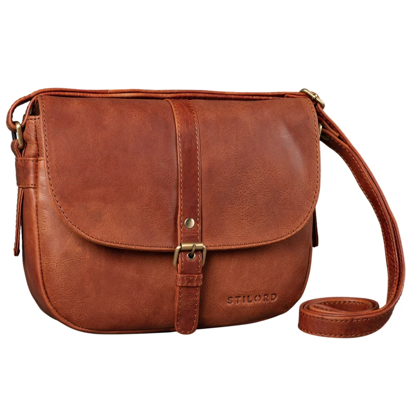 "Leni" Damen Umhängetasche Leder Handtasche