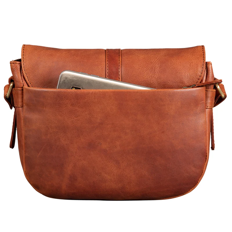 "Leni" Damen Umhängetasche Leder Handtasche