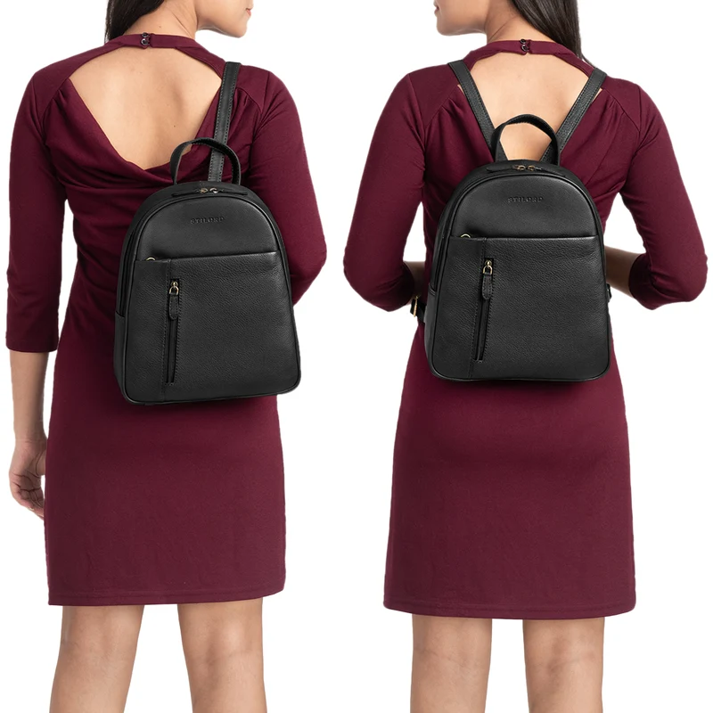 "Hailey" Tagesrucksack Damen Leder