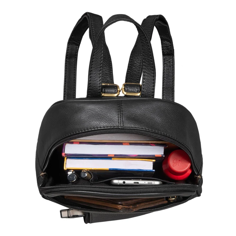 "Hailey" Tagesrucksack Damen Leder