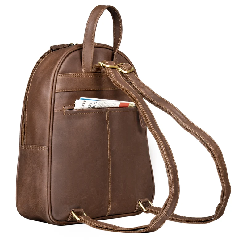 "Hailey" Tagesrucksack Damen Leder