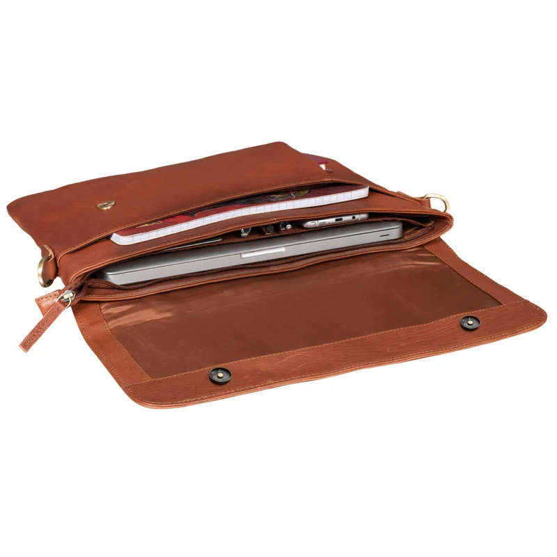 "Parker" Aktentasche Leder schmal