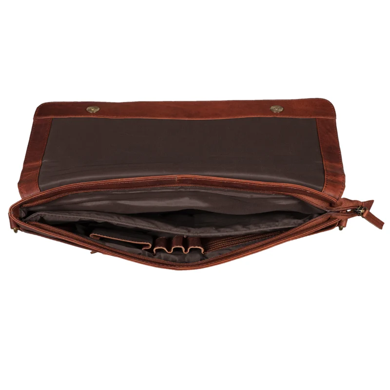 "Parker" Aktentasche Leder schmal
