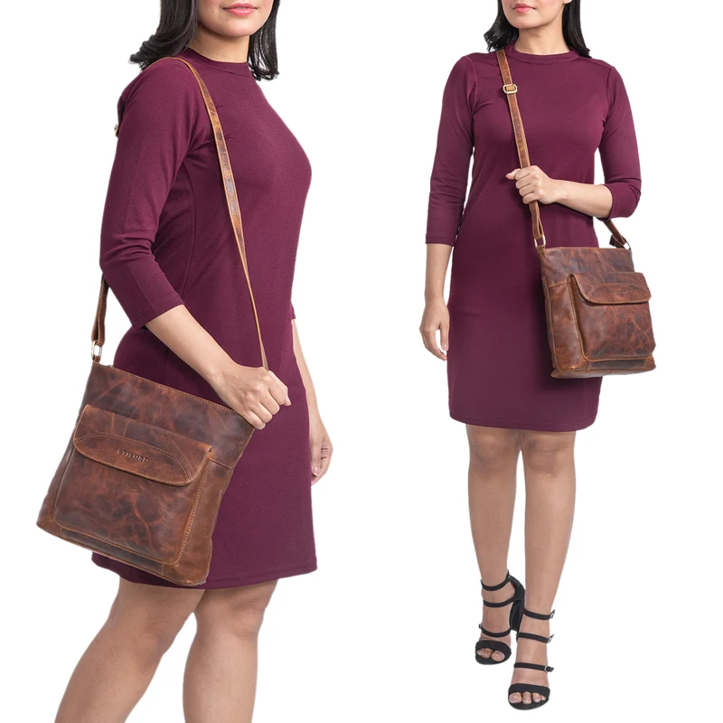 "Tara" Kleine Handtasche Damen Crossbody Leder