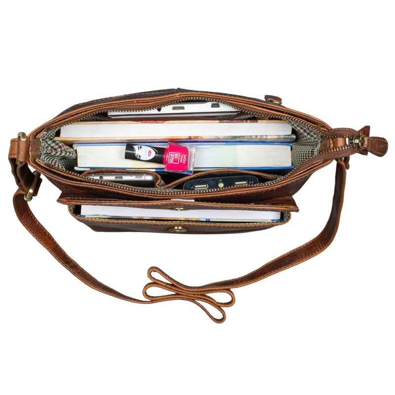 "Tara" Kleine Handtasche Damen Crossbody Leder
