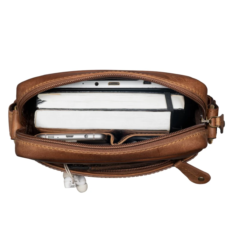 B-WARE "Blake" Herrentasche zum Umhängen Leder