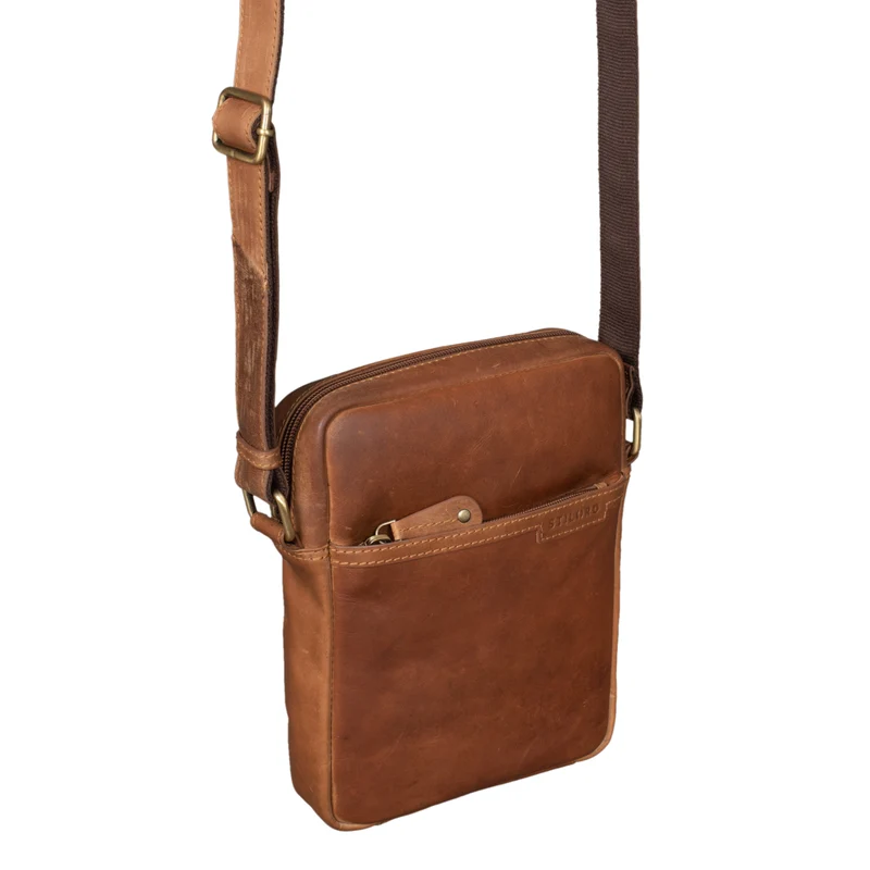B-WARE "Blake" Herrentasche zum Umhängen Leder