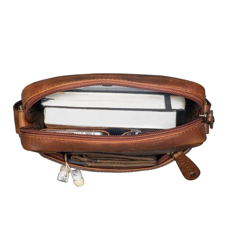 B-WARE "Blake" Herrentasche zum Umhängen Leder