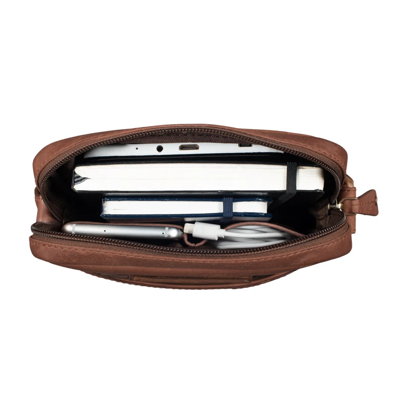 B-WARE "Blake" Herrentasche zum Umhängen Leder