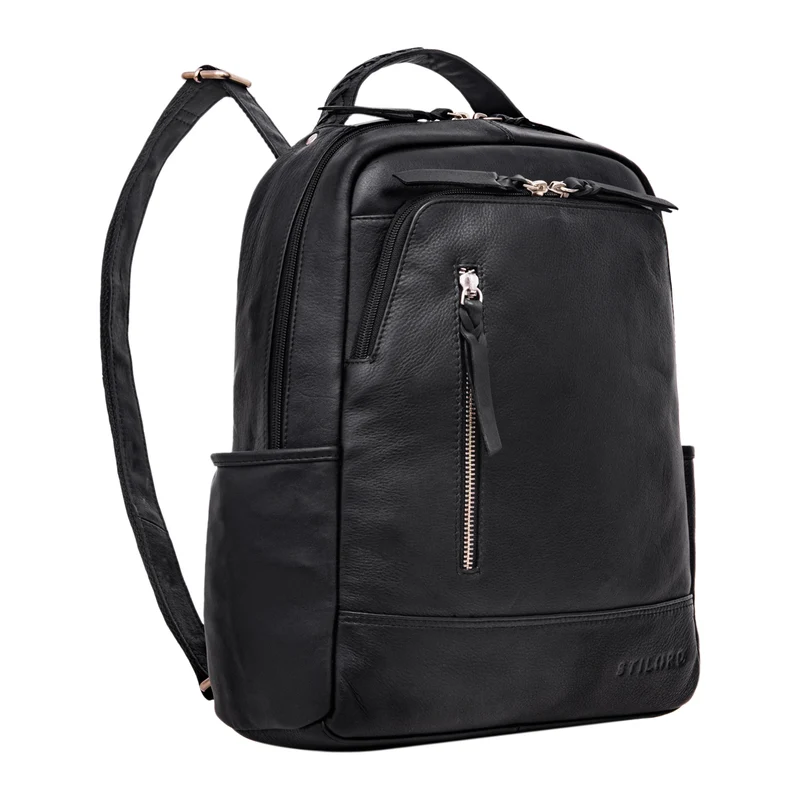 "Aiden" Moderner Vintage Leder Rucksack Unisex mittel-groß