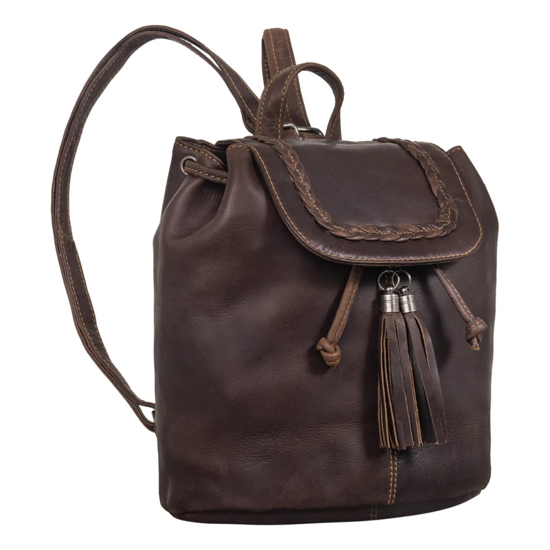 "Enisa" Vintage Rucksack Damen klein