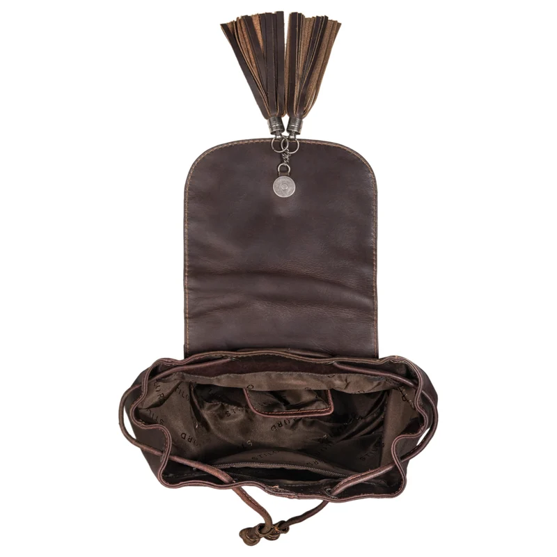 "Enisa" Vintage Rucksack Damen klein