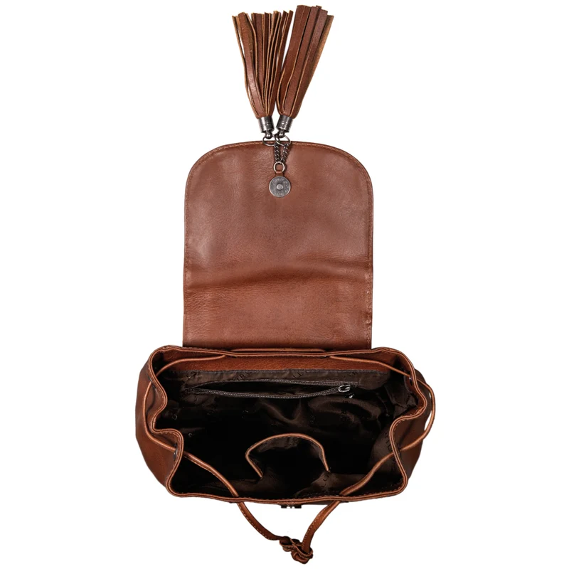 "Enisa" Vintage Rucksack Damen klein