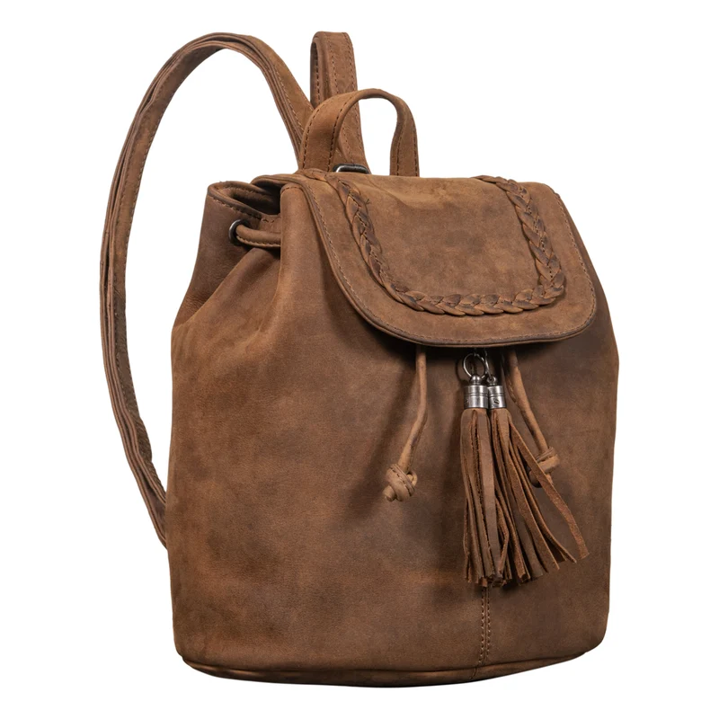 "Enisa" Vintage Rucksack Damen klein