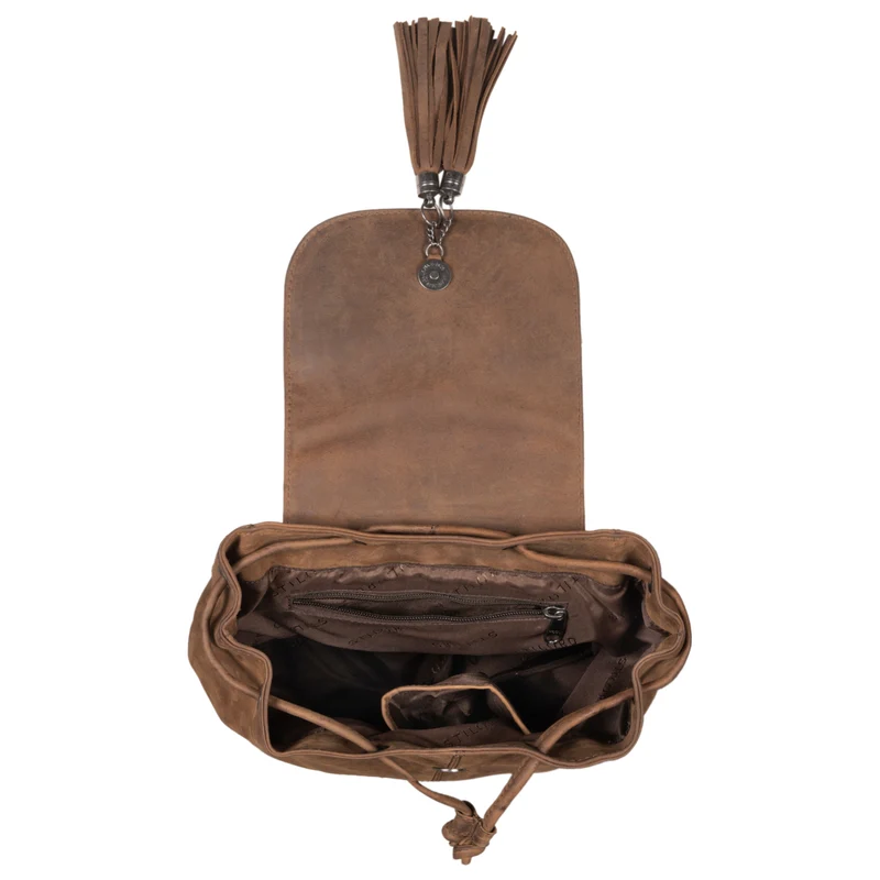 "Enisa" Vintage Rucksack Damen klein