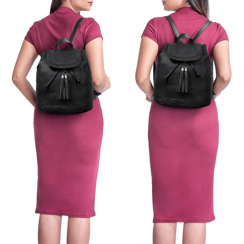 "Enisa" Vintage Rucksack Damen klein