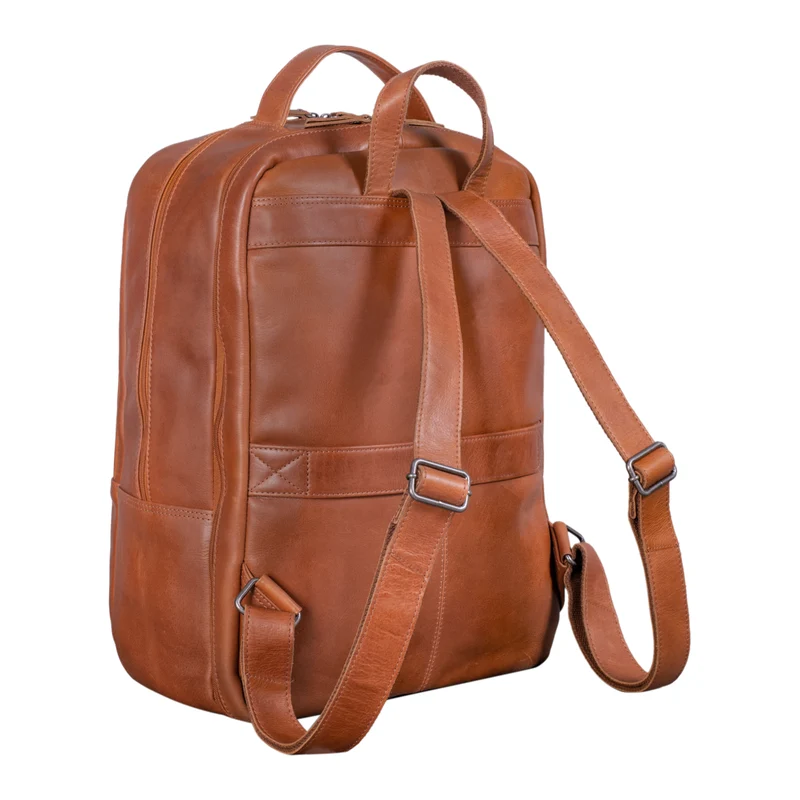 "Florin" XXL Business Rucksack Leder für 17 Zoll Laptop Herren & Damen