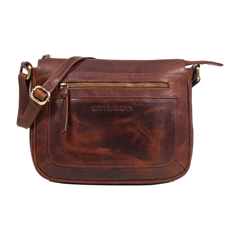 "Ylva" Kleine Echtleder Handtasche Damen