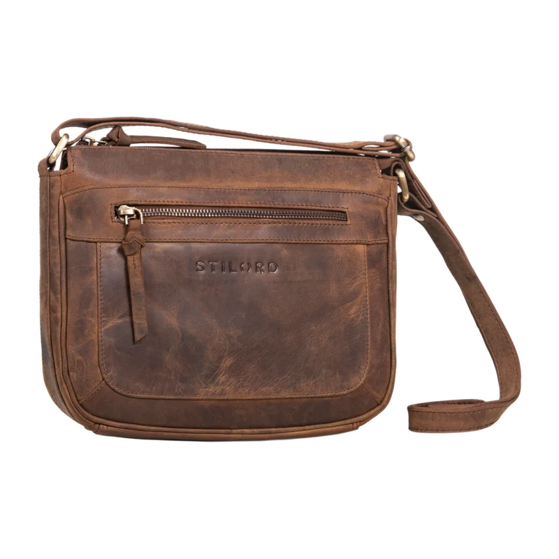 "Ylva" Kleine Echtleder Handtasche Damen