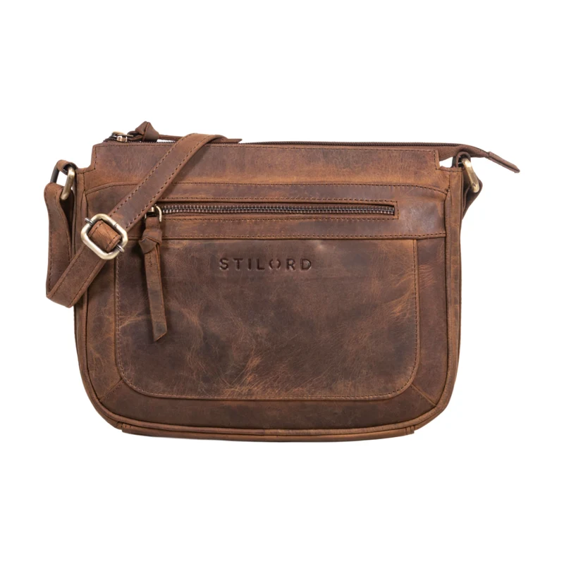 "Ylva" Kleine Echtleder Handtasche Damen