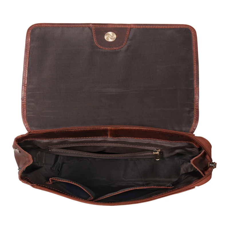 "Misha" Moderner Leder Rucksack Unisex mittel groß