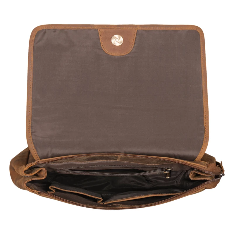 "Misha" Moderner Leder Rucksack Unisex mittel groß